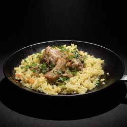 Свинско с ориз/картофи 400гр.